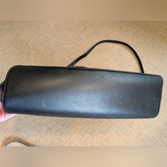 Mark & Graham Caroline Black Leather Handbag - Picture 3 of 13